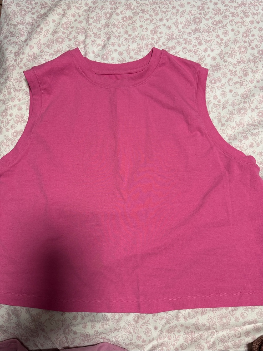 A New Day Pink Tank Top